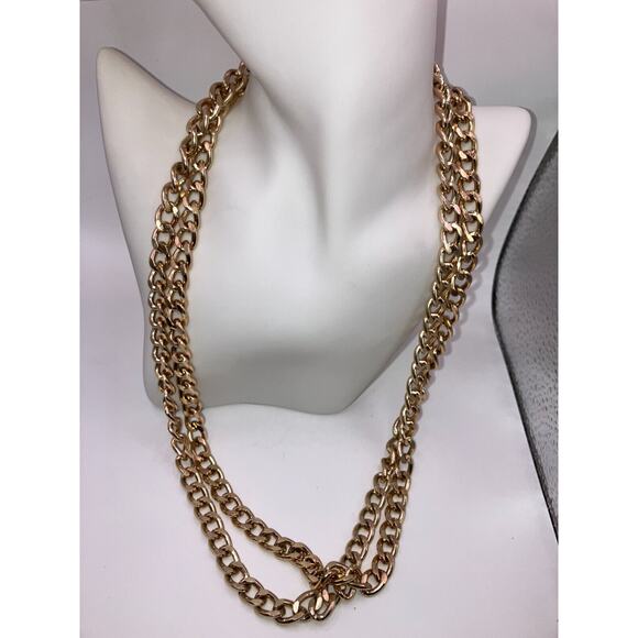 NWOT! Large Bronze Oval Cable 49 3/8" Chain Necklace! - Picture 5 of 11